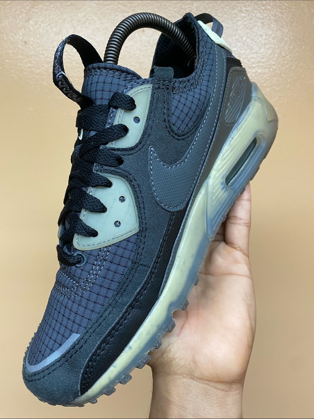 Nike Air Max Terrascape 90 “Black Lime Ice” Size 7 Mens  8.5 Women’s DH2973-001 - Picture 9 of 17